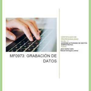 MF0973 Grabación de datos